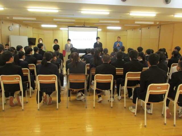 学年担当から一言