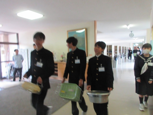 仲良く片付け