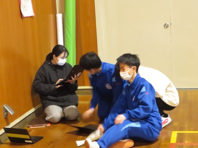 学年協議会による準備の様子