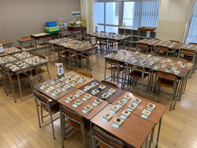 美術の作品展示