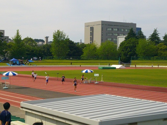 陸上競技　1年男子４×１００ｍR