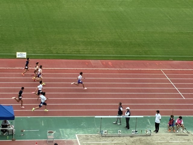 1年男子100mA決勝