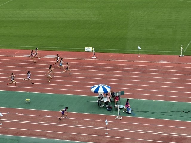 ２年女子100m