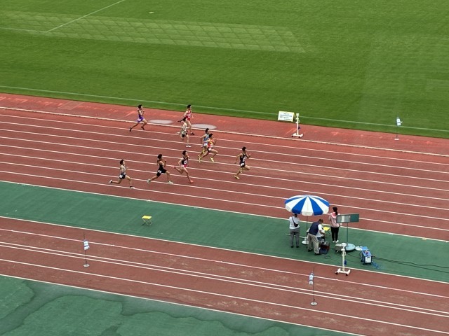 ２年男子100m