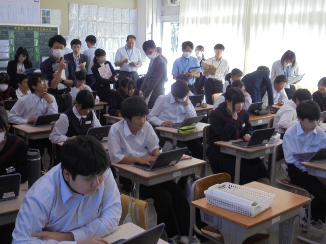 １年生の授業「根拠を明確にして書こう」