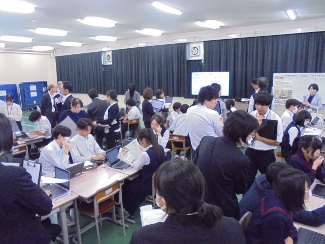 ２年生の授業「開国と幕府の終わり」