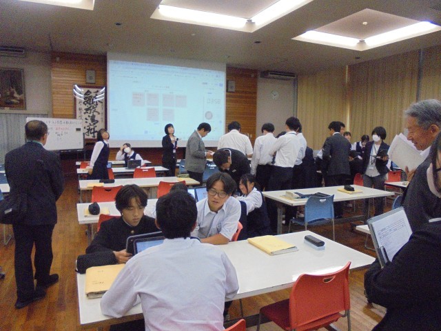 ３年生の授業「民主政治と私たち」
