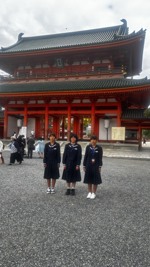 平安神宮は神秘的でした