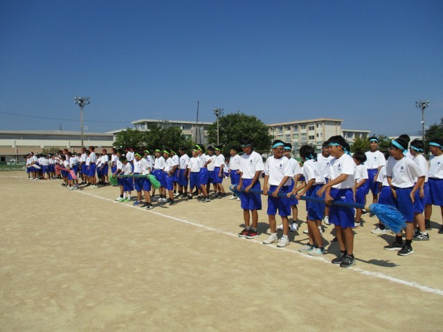 男子の部のスタート