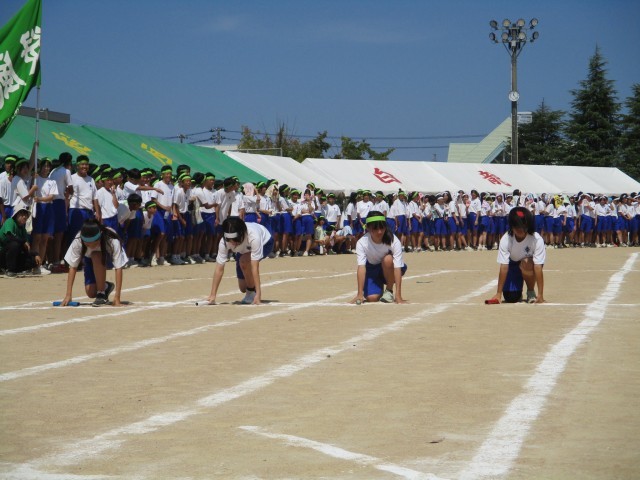 団別リレー：第１走