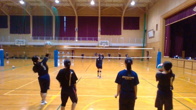 女子バレーボール部