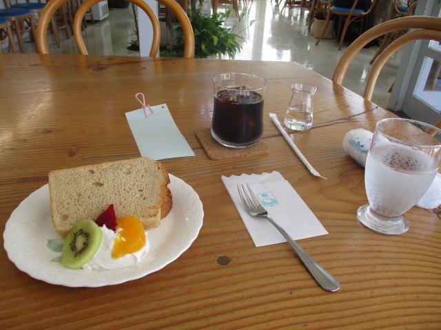 ケーキセットです