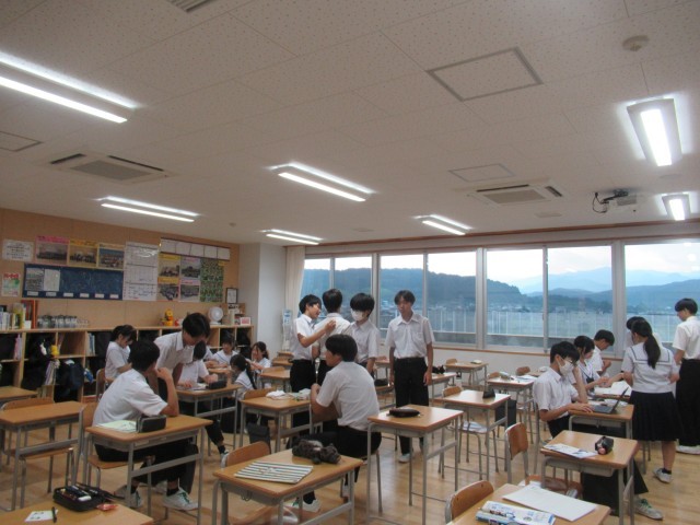 ３年１組の様子