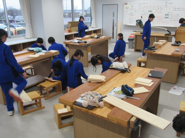 ２組技術「寸法に合わせて切断する」